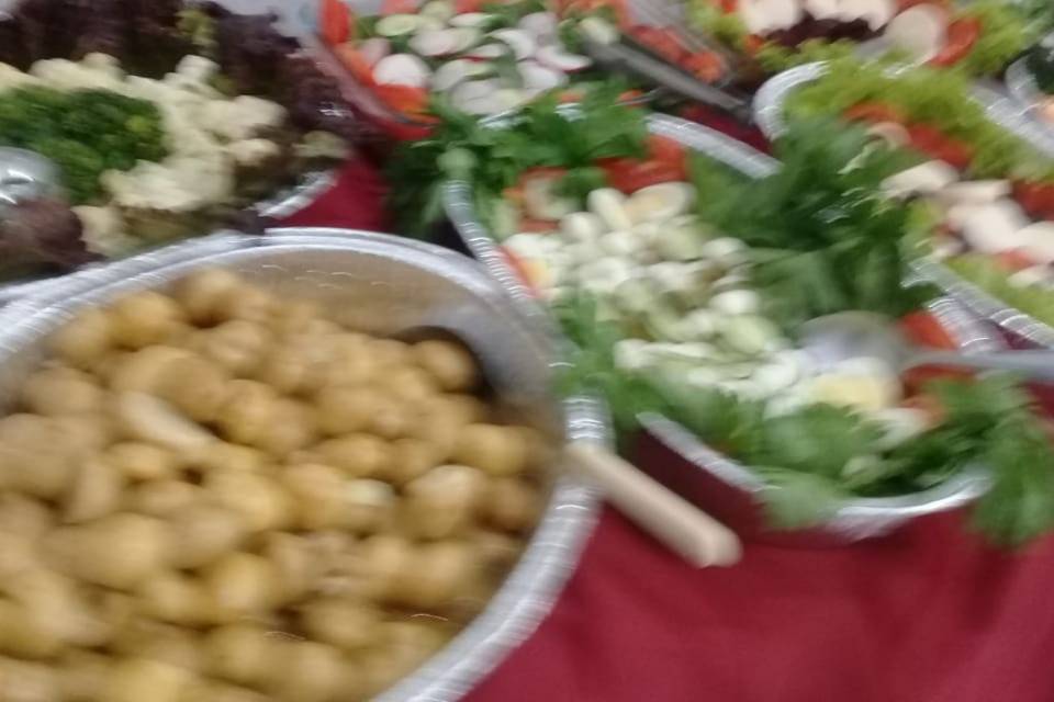 Saladas variadas