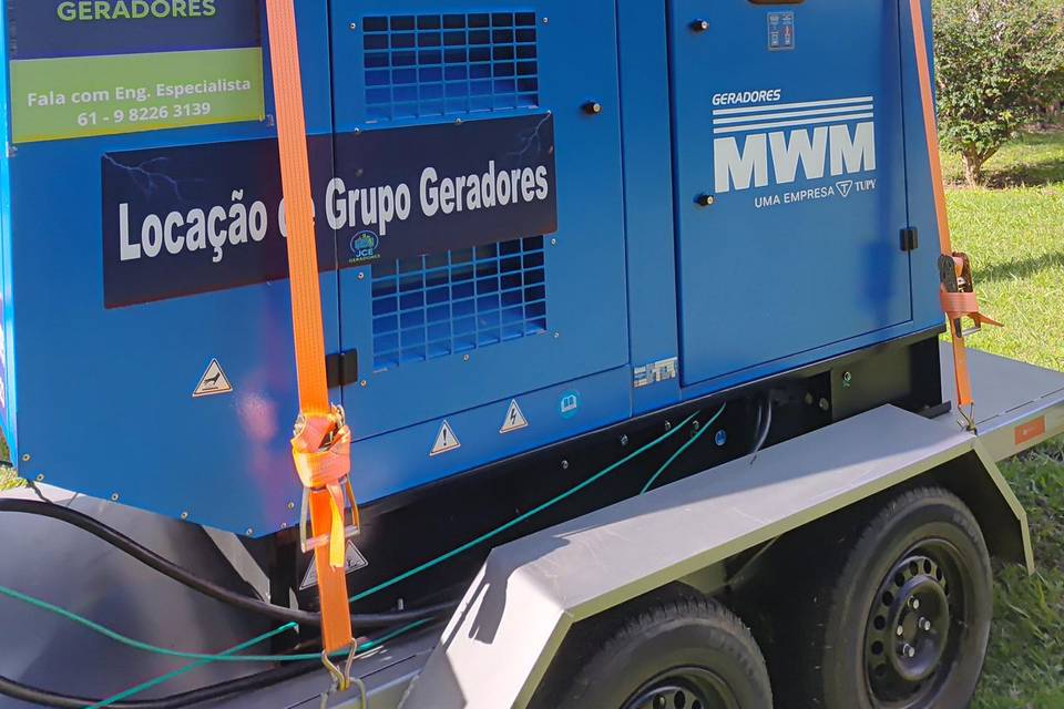 Locação de gerador