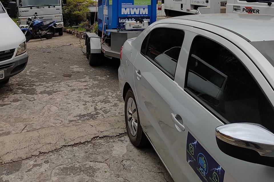 Locação de gerador