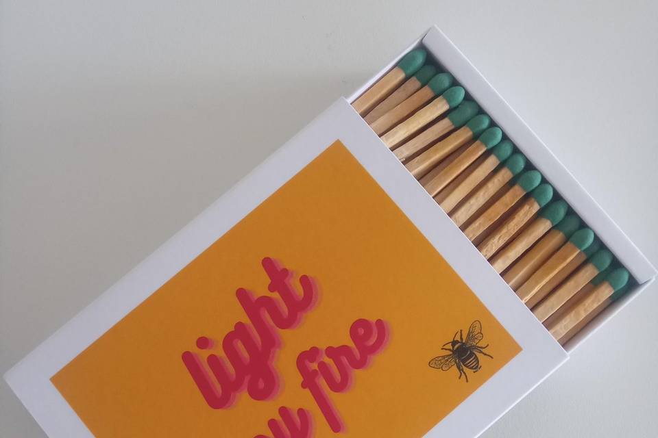 Caixa de Fósforo Personalizada