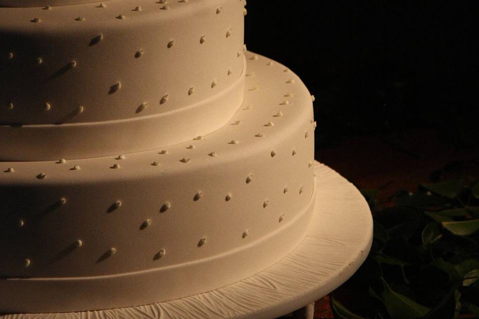 O bolo do casamento
