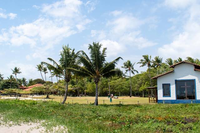 Vista da praia