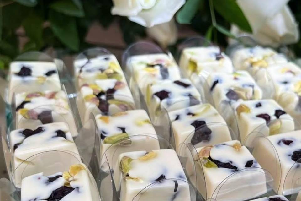 Mix de frutas e pistache