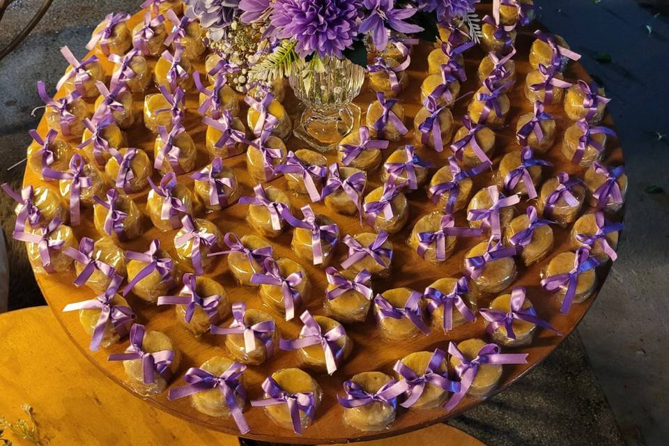 Bem-casado lavanda