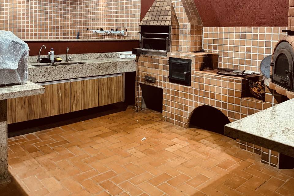Cozinha externa