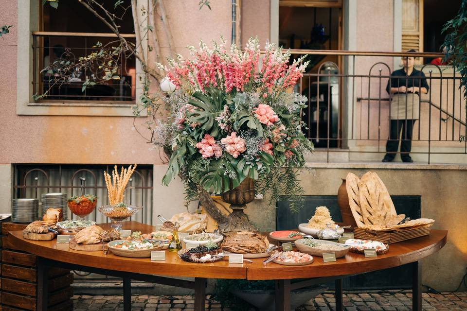 Mesa de antepastos