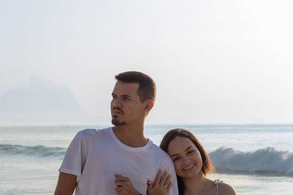 Ensaio a beira mar