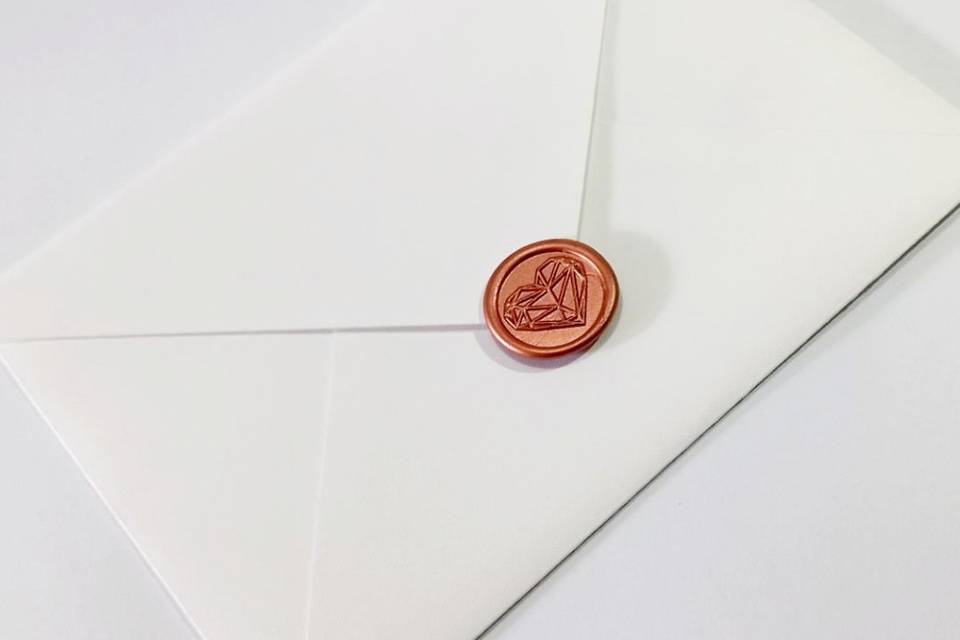 Convite Envelope Sarah