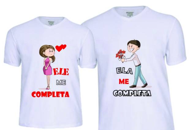 Trabalhamos com camisetas