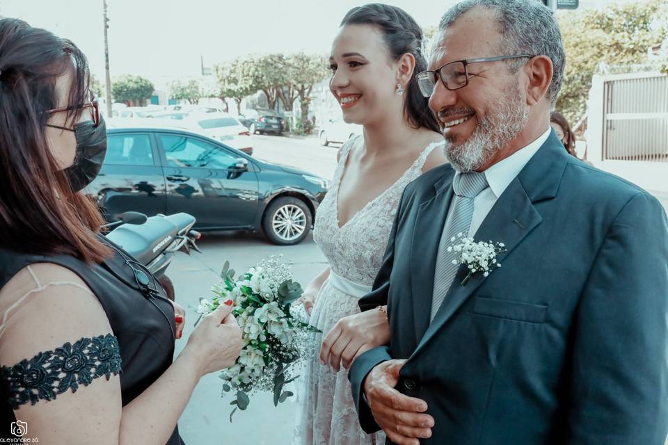 Orientando o pai da noiva