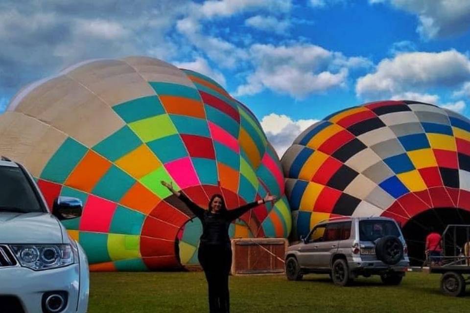 Passeio de balão