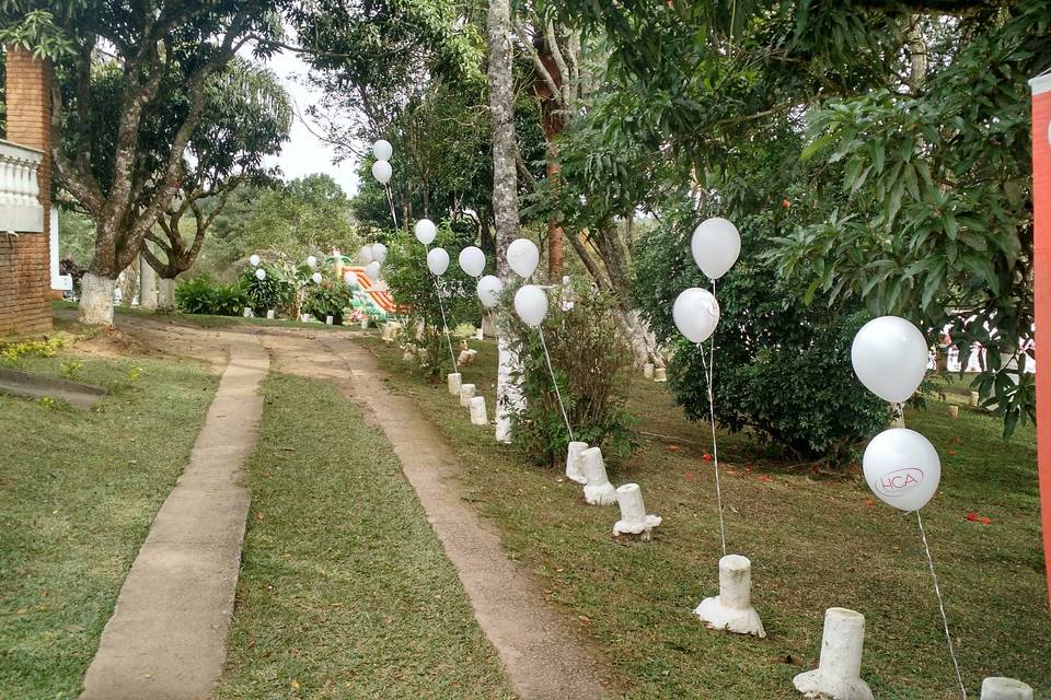 Entrada do espaço