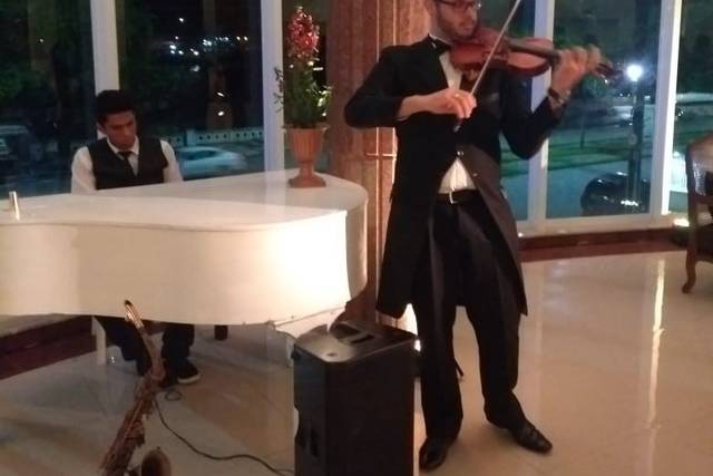 Recepção com Piano e Violino