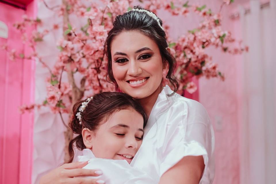 Noiva e daminha