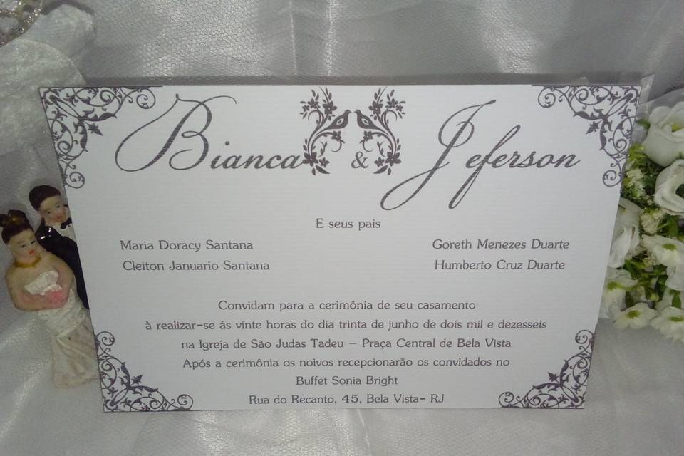 CONVITE PARA CASAMENTO