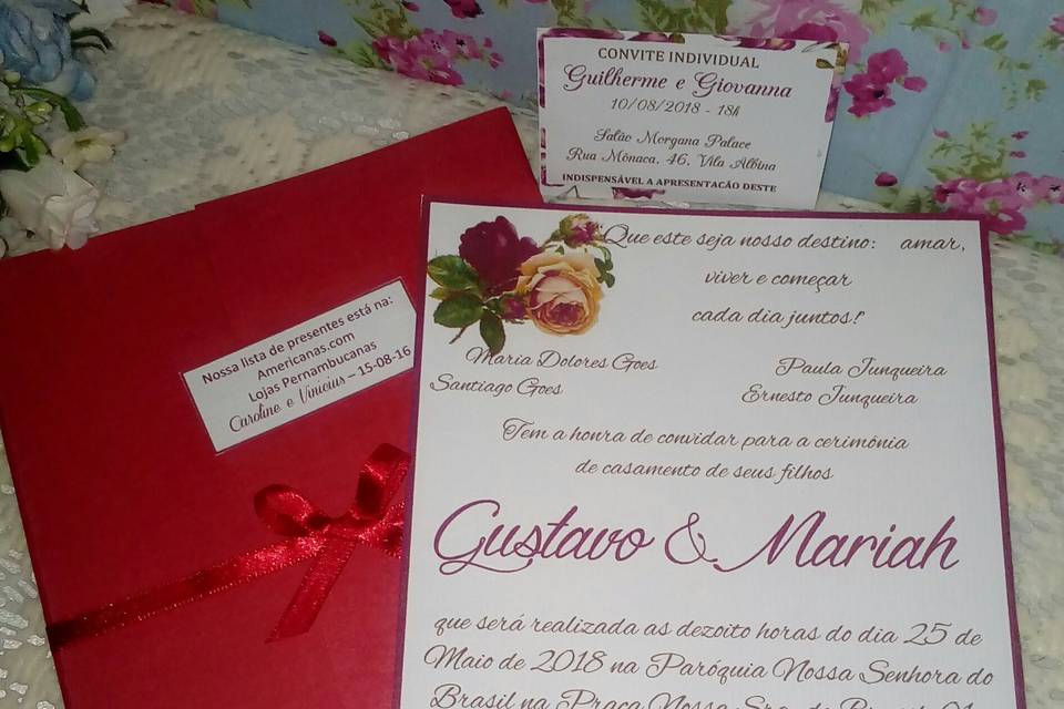 CONVITE PARA CASAMENTO