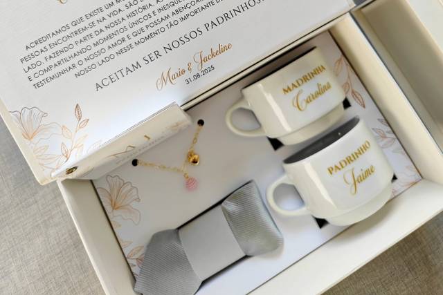 Caixa convite personalizado