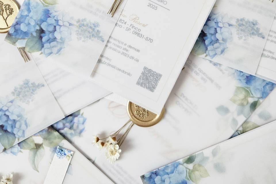 Convite de casamento