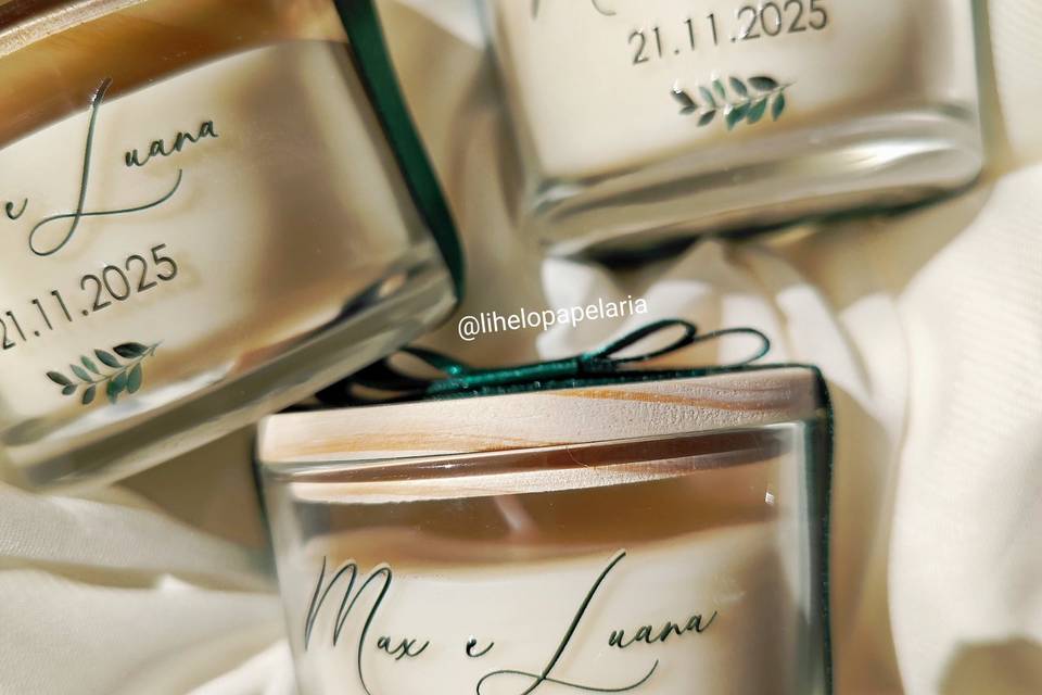 Velas aromaticas