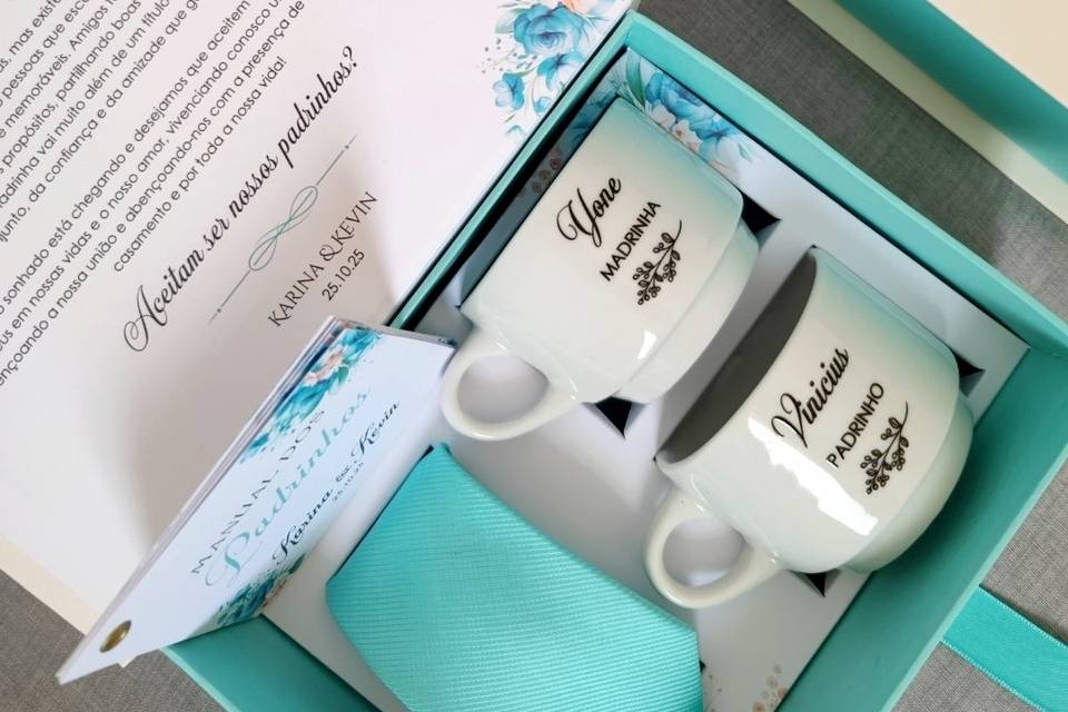 Caixa convite personalizado