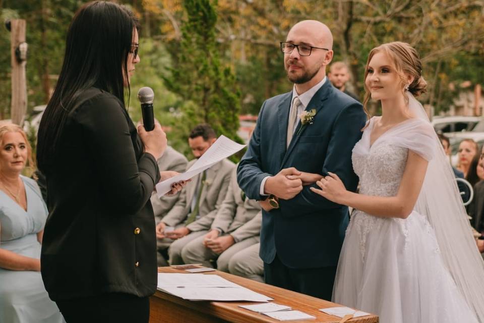 Celebração de casamento