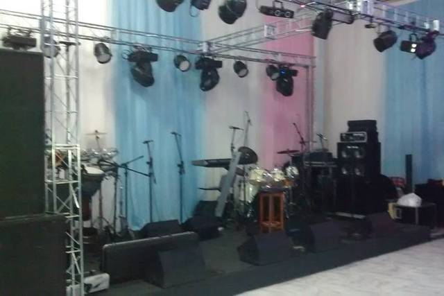 Estrutura própria de palco