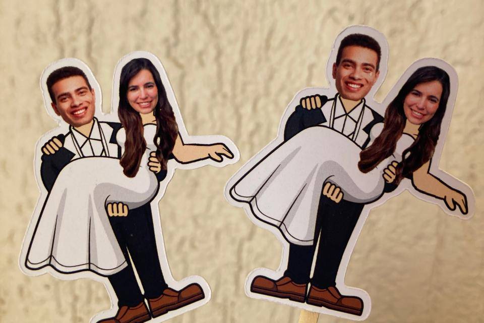 Toppers despedida solteiros