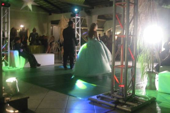 Debutante na pista aberta