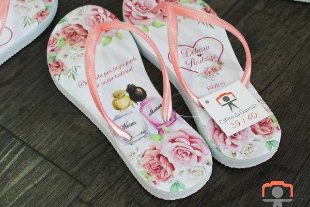 Chinelo Personalizado Madrinha