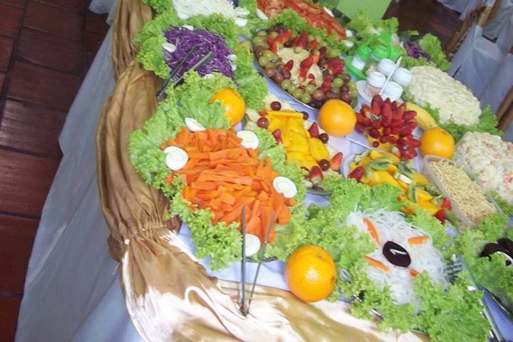 Mesa de saladas