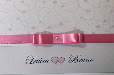 Convite de casamento eternity