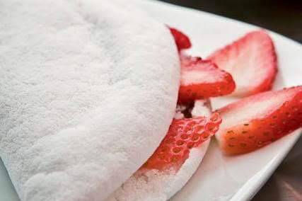 Mini tapioca de morango