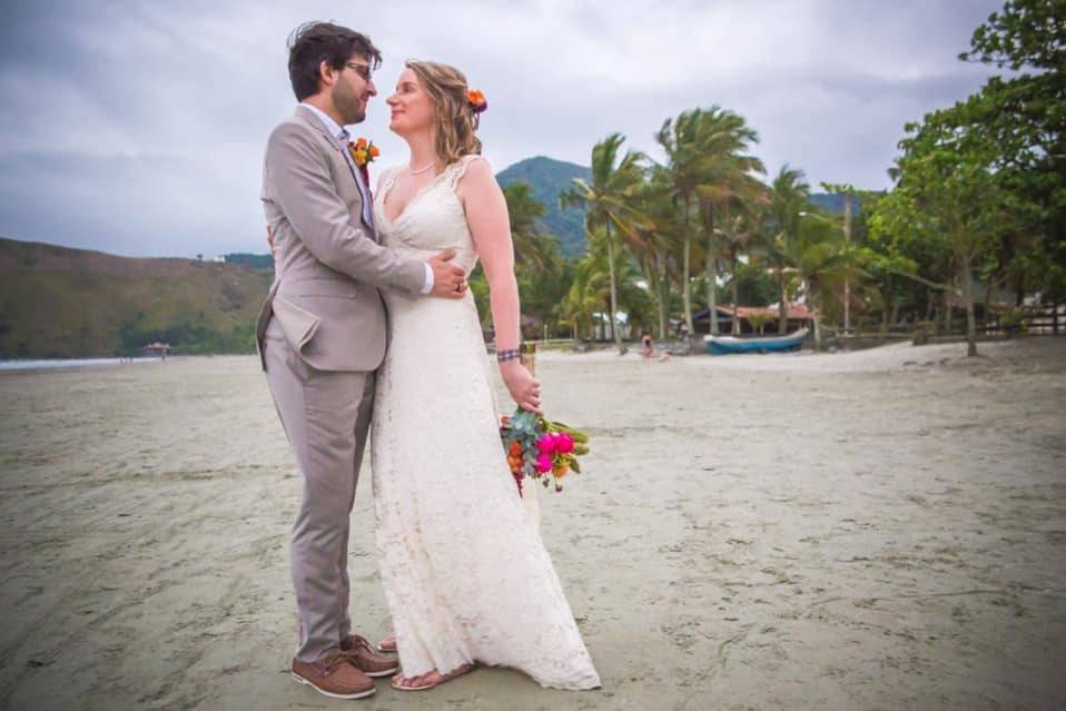 Destination wedding na praia