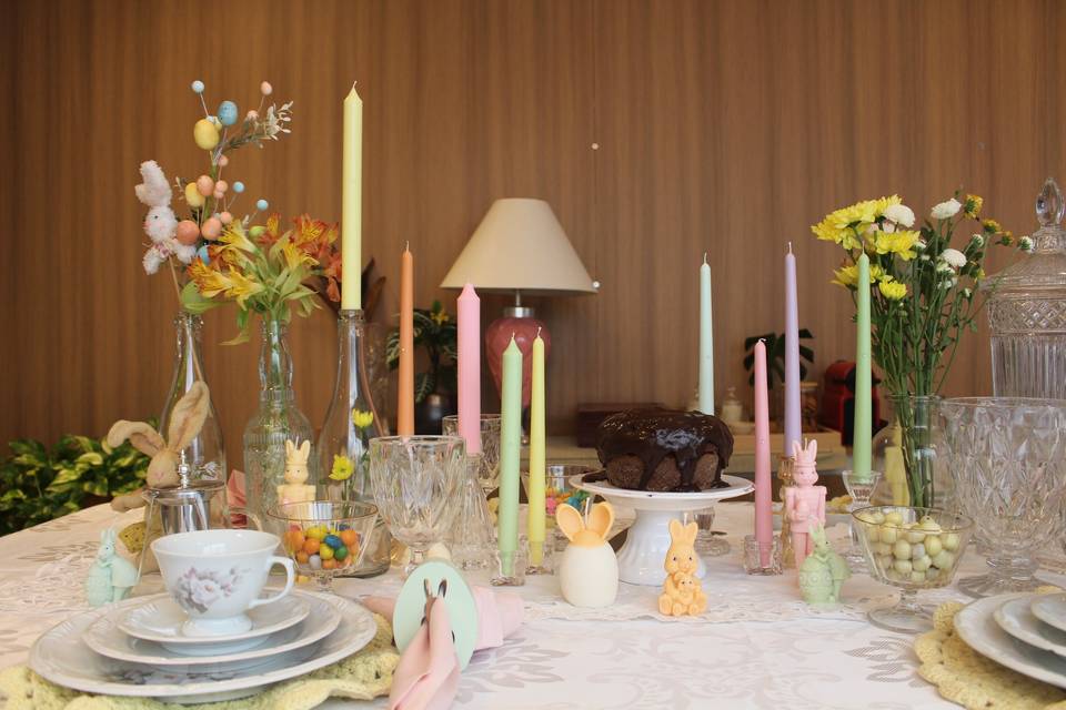 Velas variadas em cores e tam/
