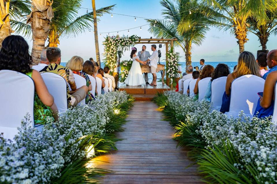Casamento na praia Bahia