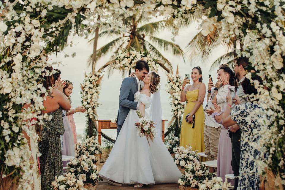 Casamento na praia Bahia