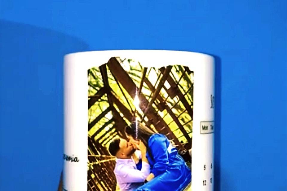 Caneca personalizada na hora