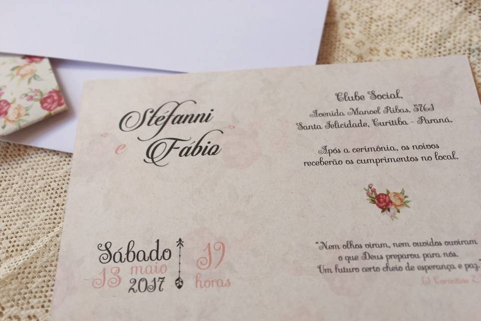 Convite de Casamento 16