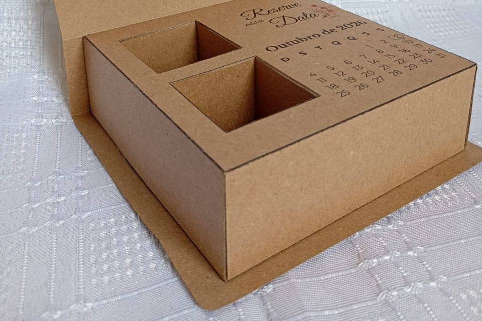 Caixa para 2 Bombons