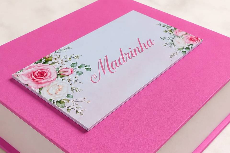 Caixa Convite Madrinha