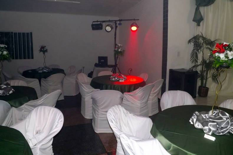 Espaço para a festa