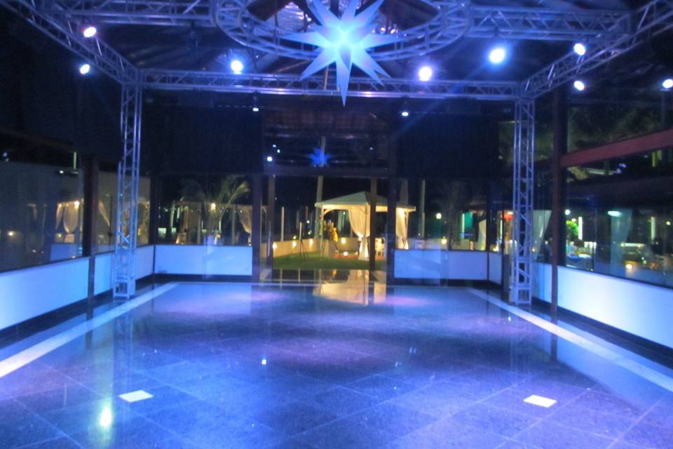 Discoteca anexo ao espaço