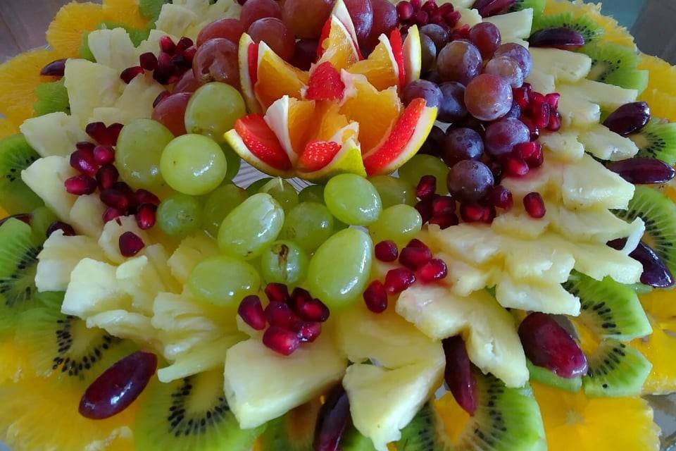 Mesa de frutas