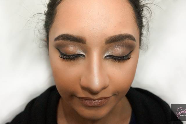 Olhos esfumados sem Marcação