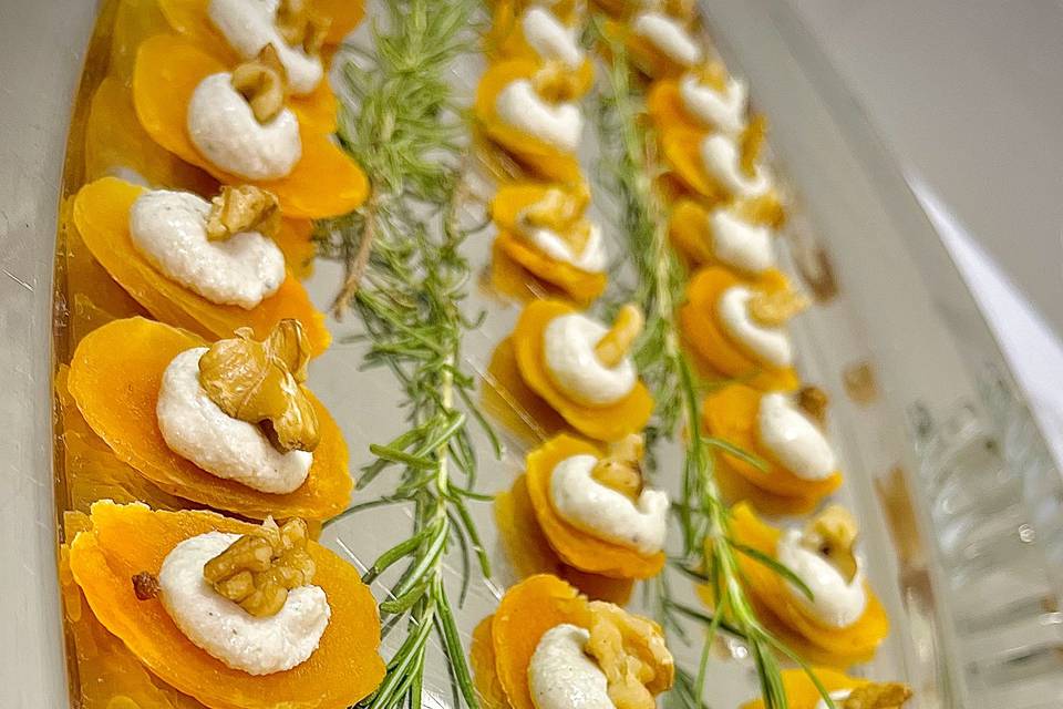 Damasco com Gorgonzola