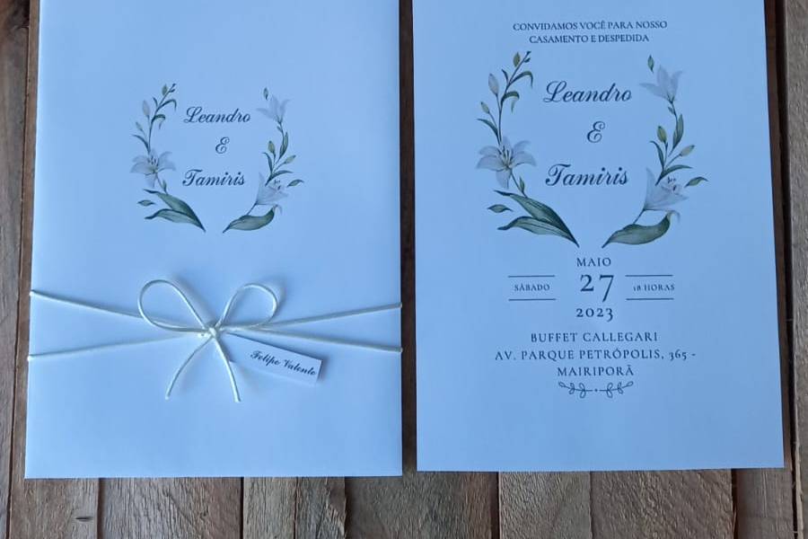 Convites personalizados
