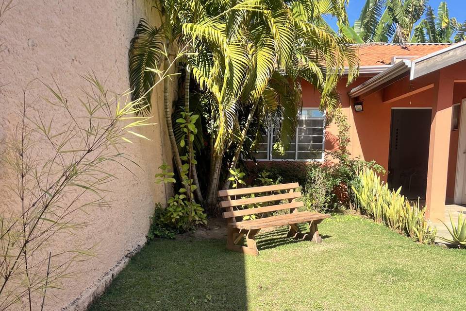Jardim para fotos