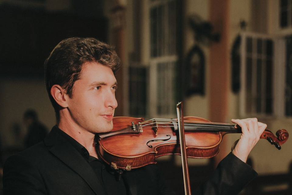 Violinista Luís Kaufmann