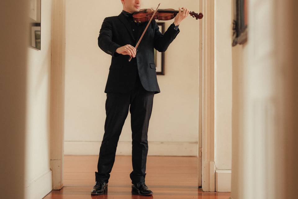 Violinista Luís Kaufmann