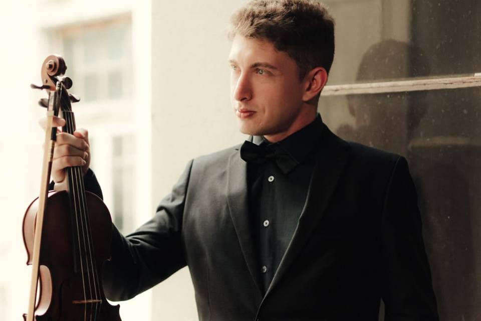 Violinista Luís Kaufmann